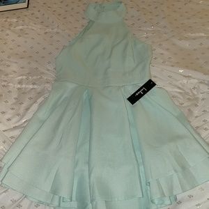 Lulu's aqua dress